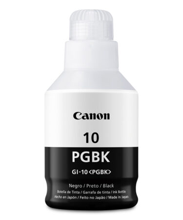 Botella de Tinta Canon GI10BK Color Negro