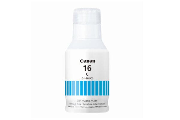 Botella de Tinta Canon GI-16C Color Cian