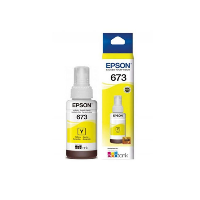 Botella de Tinta EPSON T673420 Color Amarillo