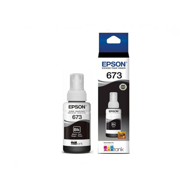 Botella de Tinta EPSON T673120 Color Negro