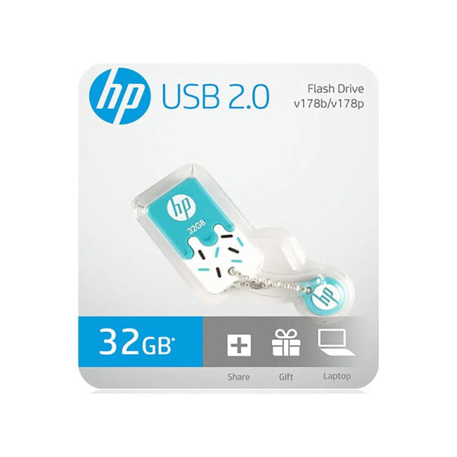 Memoria USB HP 2.0 Flash Drive V178b 32GB Celeste