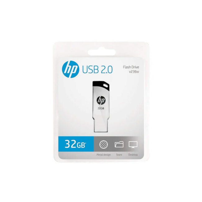 Memoria USB HP Flash Drive V236w 32GB Acero