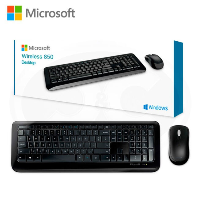 Teclado + Mouse Microsoft Wireless Desktop 850