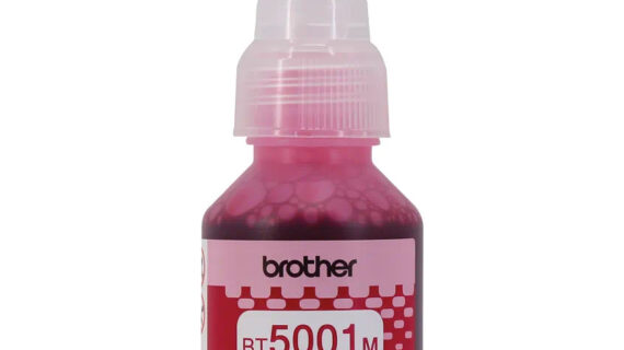 Botella de Tinta Brother BT5001M Color Magenta