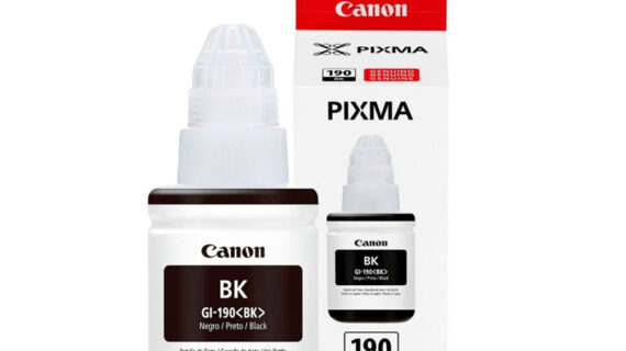 Botella de Tinta CANON GI-190BK Color Negro