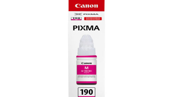 Botella de Tinta CANON GI-190M Color Magenta