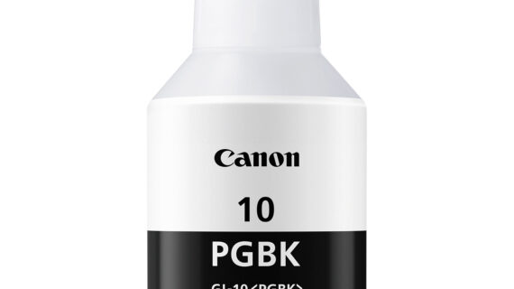 Botella de Tinta Canon GI10BK Color Negro