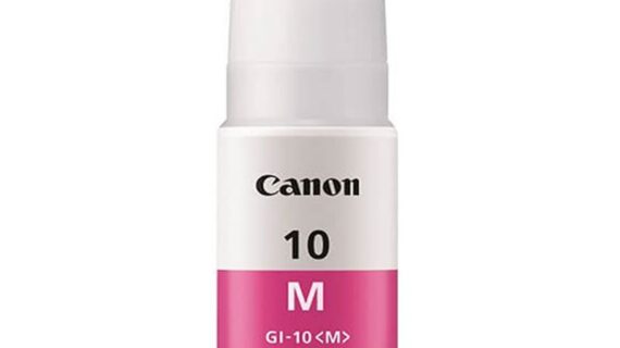Botella de Tinta Canon GI10M Color Magenta