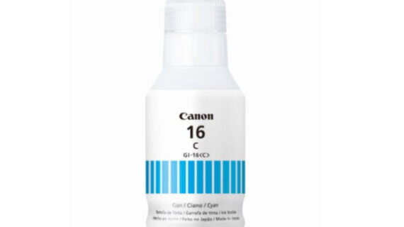 Botella de Tinta Canon GI-16C Color Cian