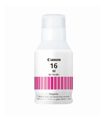 Botella de Tinta Canon GI-16M Color Magenta