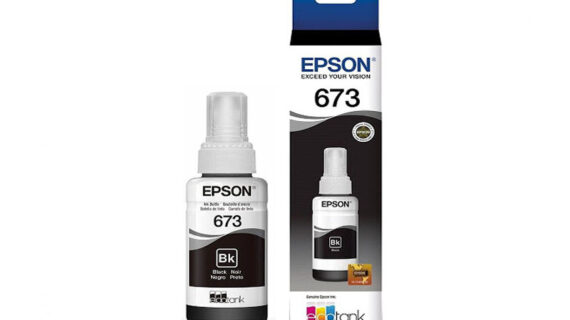 Botella de Tinta EPSON T673120 Color Negro