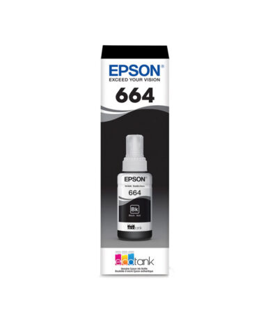 Botella de Tinta EPSON T664120, Color Negro