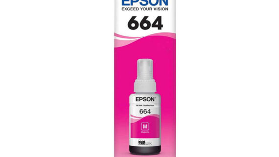 Botella de Tinta EPSON T664320, Color Magenta