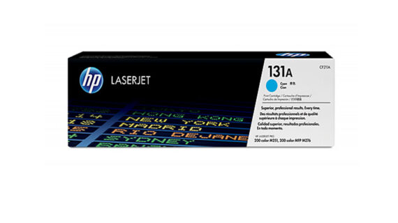 Cartucho de tóner original HP LaserJet 131A Cian