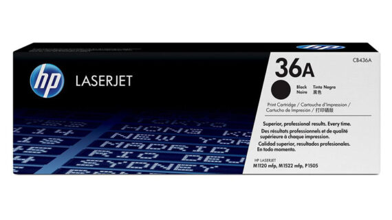 Cartucho de tóner original HP LaserJet 36A negro