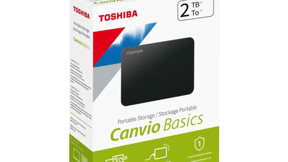 Disco Duro Externo Toshiba 2TB Canvio Basic Negro