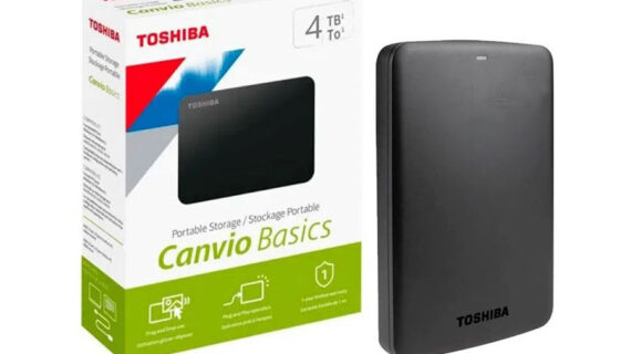 Disco Duro Externo Toshiba 4TB Canvio Basic Negro