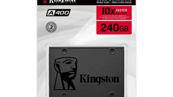 Disco Duro Sólido SSD 240GB Kingston A400 SATA 6Gb/s 2.5″