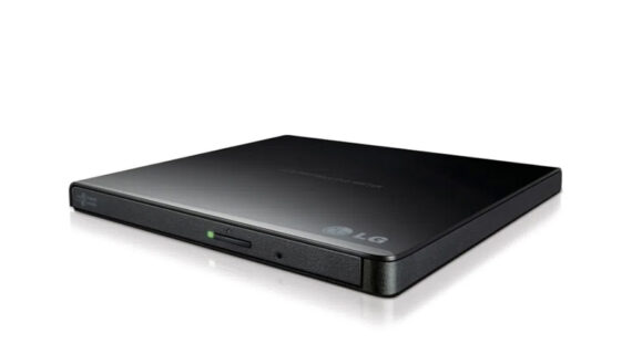 Grabador de DVD Externo LG GP65NB60 USB 2.0 Slim Negro