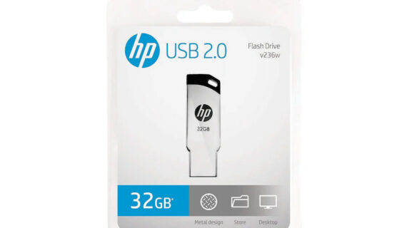 Memoria USB HP Flash Drive V236w 32GB Acero