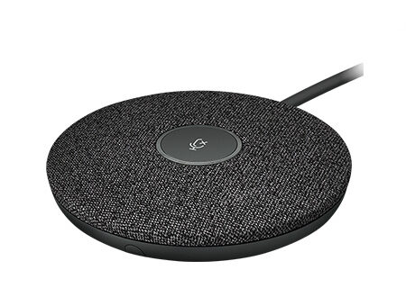 Micrófono Logitech Rally Mic Pod - Alámbrico USB Negro