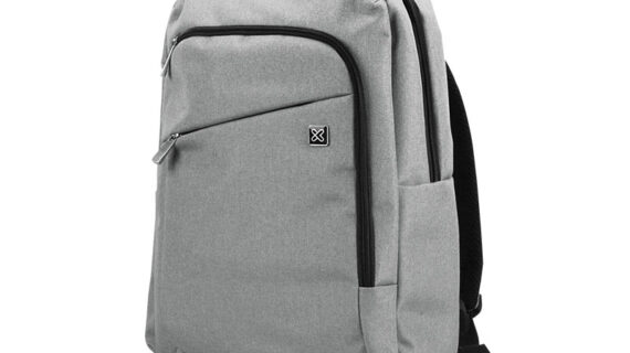 Mochila Klip Xtreme para Laptop 15.6" 100D Polyester Gris
