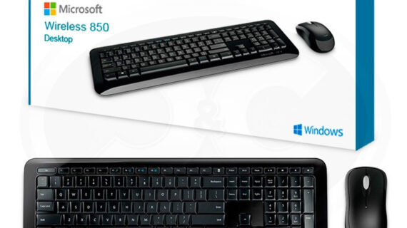 Teclado + Mouse Microsoft Wireless Desktop 850